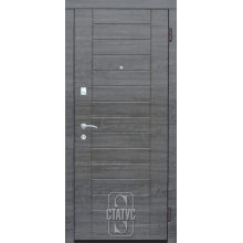 Двері Статус Класік 114 венге сірий горизонтальний