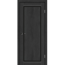 Двері Legacy бетон графіт скло чорне