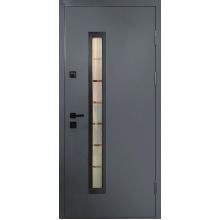 Двері Магда (тип 15) модель 814/148 Метал фарбований / МДФ склопакет