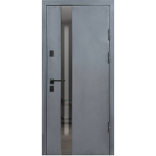 Двері Магда (тип 4.0.1) модель 815/146 Метал / МДФ терморозрив + склопакет
